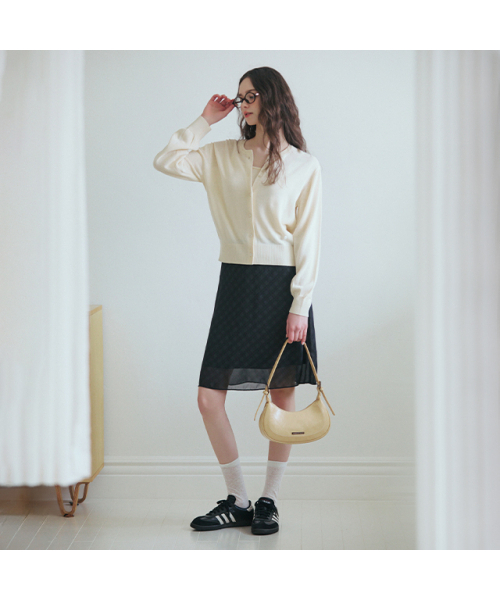 LAP（ラップ）の「STITCH POINT HOBO BAG AR7AB422（ショルダーバッグ・レディース・ブラック/イエロー/ブルー・FREE）」の13枚目の写真
