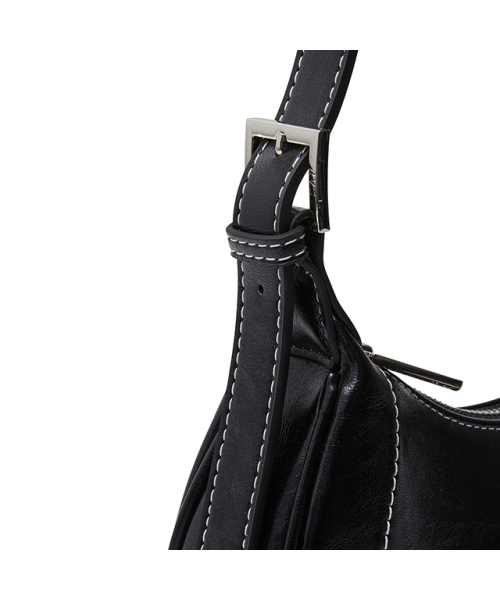 LAP（ラップ）の「STITCH POINT HOBO BAG AR7AB422（ショルダーバッグ・レディース・ブラック/イエロー/ブルー・FREE）」の5枚目の写真