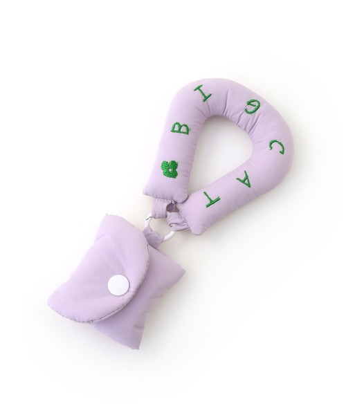 colleca la（コレカラ）の「ペールカラー クッションイヤホンケース（ヘッドフォン/イヤホン・レディース・パープル/ブルー・FREE）」の9枚目の写真