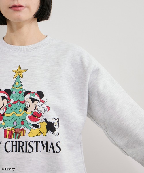 GOOD ROCK SPEED(グッドロックスピード)の「【GOOD ROCK SPEED/グッドロックスピード】Disney Sweatshirt ディズニー(スウェット・レディース・グレー系・FREE)」の8枚目の写真