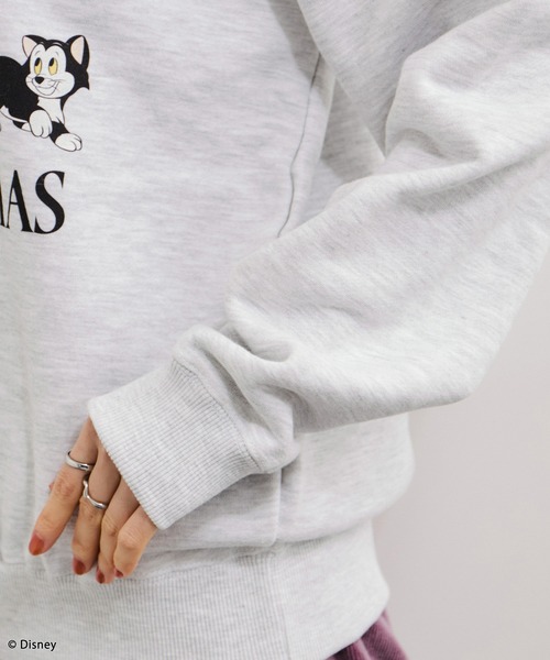 GOOD ROCK SPEED(グッドロックスピード)の「【GOOD ROCK SPEED/グッドロックスピード】Disney Sweatshirt ディズニー(スウェット・レディース・グレー系・FREE)」の9枚目の写真