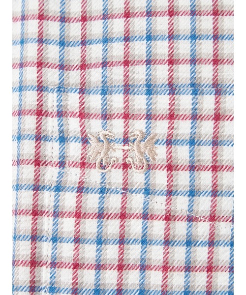 McGREGOR（マックレガー）の「微起毛ギンガムチェックシャツ（シャツ/ブラウス・メンズ・ブルー系その他2/イエロー/グリーン・M/XL/L）」の16枚目の写真