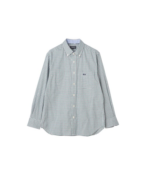 McGREGOR（マックレガー）の「微起毛ギンガムチェックシャツ（シャツ/ブラウス・メンズ・ブルー系その他2/イエロー/グリーン・M/XL/L）」の20枚目の写真