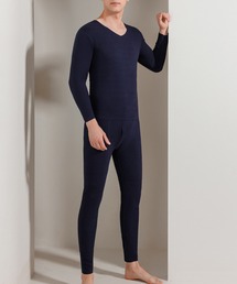 DiamondHearts（ダイヤモンドハーツ）の「極暖発熱インナー保温シャツパンツ上下セット（インナーウェア/肌着）」