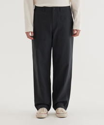 COVERNAT | レギュラーバックサテンペインターパンツ ダークカーキ(その他パンツ)