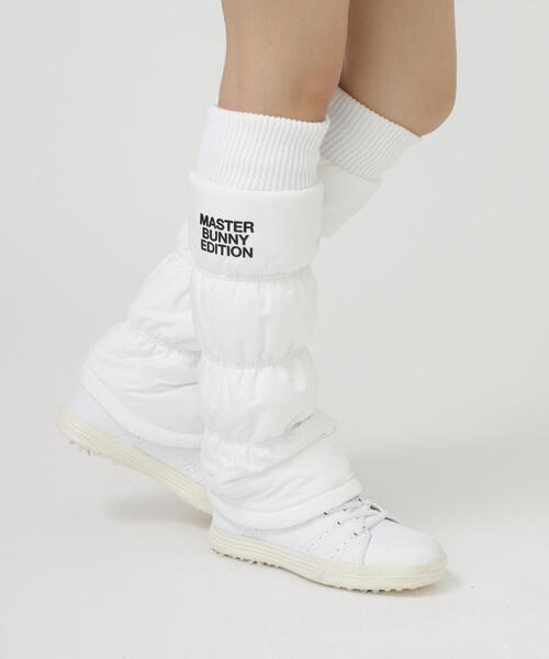 MASTER BUNNY EDITION（マスターバニーエディション）の「【MASTER BUNNY EDITION】合繊レッグウォーマー（レッグウォーマー・レディース・ホワイト/ブラック・FREE）」の9枚目の写真