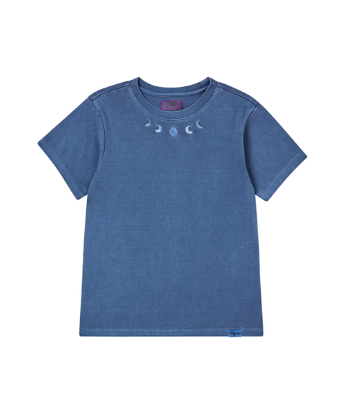 NYXX(エヌワイエックスエックス)の「P.O.M SOLID PIGMENT TEE BLUE(Tシャツ/カットソー・レディース・その他・FREE)」の2枚目の写真