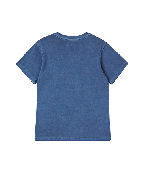 NYXX(エヌワイエックスエックス)の「P.O.M SOLID PIGMENT TEE BLUE(Tシャツ/カットソー・レディース・その他・FREE)」の3枚目の写真