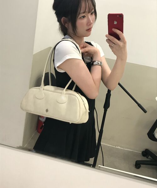 HEEARI（ヒアリー）の「アラムバゲットバッグ_アイボリー（ショルダーバッグ・レディース・その他・FREE）」の4枚目の写真