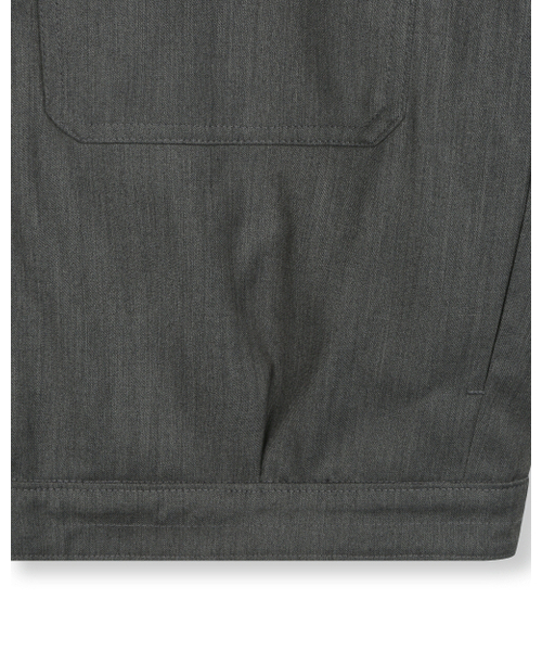 BESLOW（ビースロー）の「[ビスローXファッションチューブ削型]MILITARY ZIP-UP SHORT JACKET GREY（その他アウター・レディース・その他・SMALL/MEDIUM/LARGE/X-LARGE）」の5枚目の写真