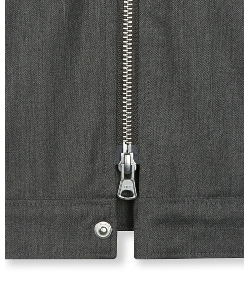 BESLOW（ビースロー）の「[ビスローXファッションチューブ削型]MILITARY ZIP-UP SHORT JACKET GREY（その他アウター・レディース・その他・SMALL/MEDIUM/LARGE/X-LARGE）」の6枚目の写真