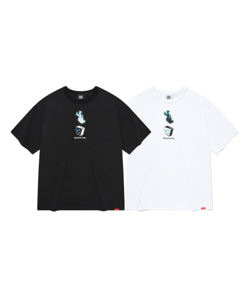VISION STREET WEAR(ヴィジョンストリートウェア)の「VSW Recycle T-Shirts Black(Tシャツ/カットソー・レディース・その他・LARGE/MEDIUM/SMALL/X-LARGE)」の9枚目の写真