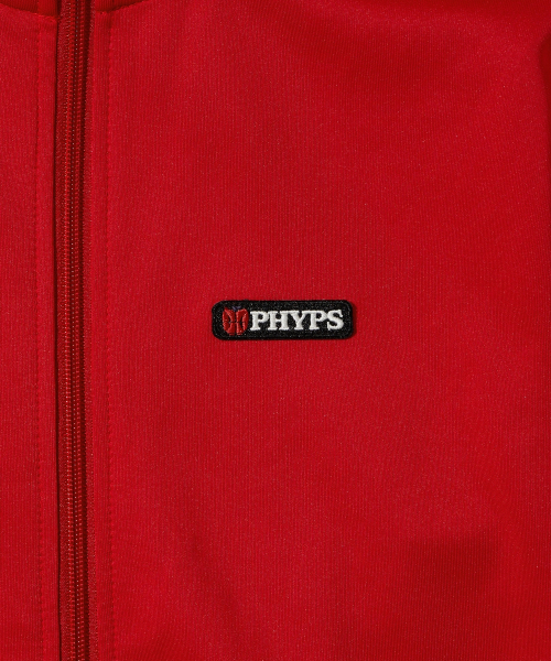 PHYSICAL DEPARTMENT(フィジカル デパートメント)の「ウィメンズライントラックジップアップ_レッド(ナイロンジャケット・レディース・その他・SMALL/MEDIUM)」の5枚目の写真