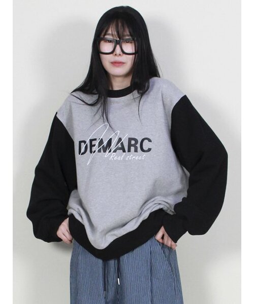 DEMARC（ドゥマーク）の「ロゴグラフィックカラーミックススウェットグレー（スウェット・レディース・その他・MEDIUM/LARGE）」の6枚目の写真