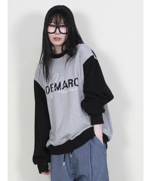 DEMARC（ドゥマーク）の「ロゴグラフィックカラーミックススウェットグレー（スウェット・レディース・その他・MEDIUM/LARGE）」の7枚目の写真