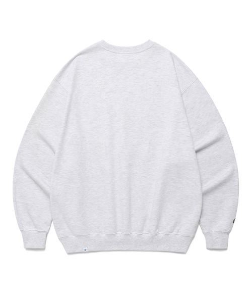 Cavish(カビシ)の「CLEF SWEATSHIRT LIGHT GREY(CV2EFUM444A)(スウェット・レディース・ライトグレー・SMALL/MEDIUM/LARGE/X-LARGE)」の2枚目の写真