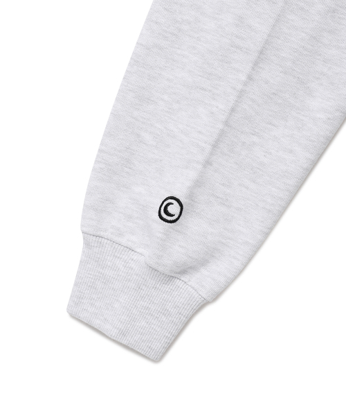 Cavish(カビシ)の「CLEF SWEATSHIRT LIGHT GREY(CV2EFUM444A)(スウェット・レディース・ライトグレー・SMALL/MEDIUM/LARGE/X-LARGE)」の5枚目の写真