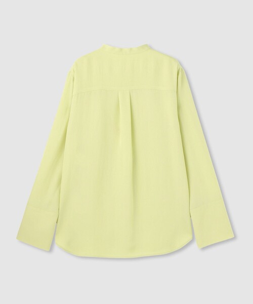 allureville（アルアバイル）の「ブライトツイルアシメボウブラウス（シャツ/ブラウス・レディース・ブラウン/オフホワイト/ブルー・2）」の22枚目の写真