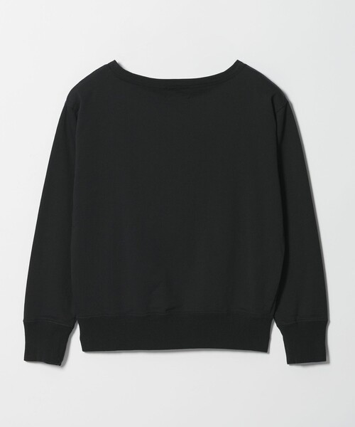 green label relaxing(グリーンレーベルリラクシング)の「<SEASONAL COLLECTION>ハイゲージ ウラケ プルオーバー(スウェット・レディース・ライトグレー/ブラック/オフホワイト・FREE)」の15枚目の写真