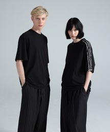 Y-3 | Y-3 RAW EDGE 3 STRIPES SHORT SLEEVE TEE(Tシャツ/カットソー)