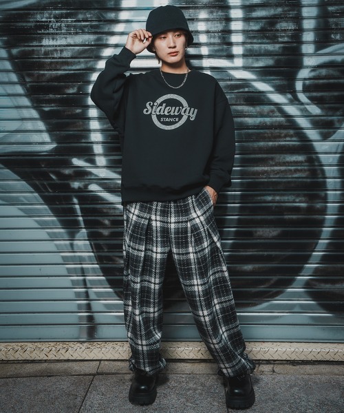 En serio TOKYO(エンソリオトーキョー)の「チェックワイドパンツ(スラックス・メンズ・A/B/C・SMALL/LARGE/MEDIUM)」の7枚目の写真