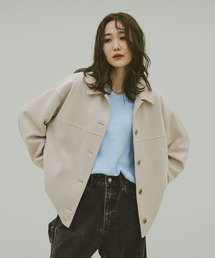 GLOBAL WORK | マシュマロスエードジャケット/632429(テーラードジャケット)