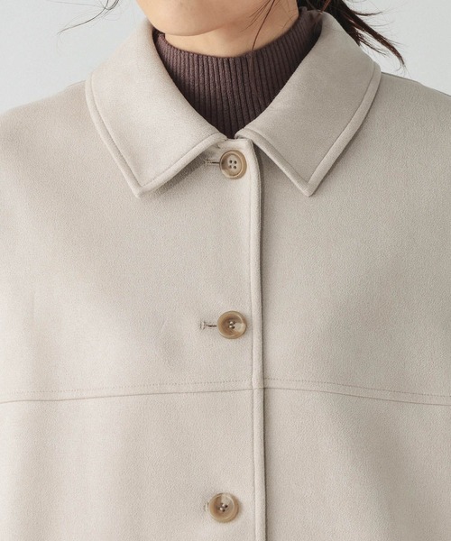 GLOBAL WORK(グローバルワーク)の「マシュマロスエードジャケット/632429(テーラードジャケット・レディース・ブラウン系その他3/チャコールグレー/アイボリー・L/M)」の19枚目の写真