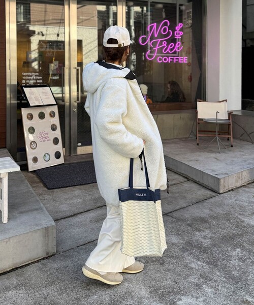 NOLLEY’S（ノーリーズ）の「45th Limited Edition トートバッグ（トートバッグ・レディース・ネイビー系1/グレー系その他/ラベンダー/キナリ・FREE）」の9枚目の写真