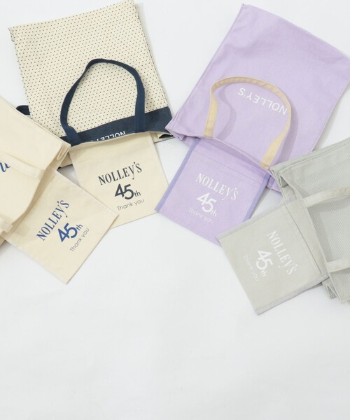 NOLLEY’S（ノーリーズ）の「45th Limited Edition トートバッグ（トートバッグ・レディース・ネイビー系1/グレー系その他/ラベンダー/キナリ・FREE）」の22枚目の写真