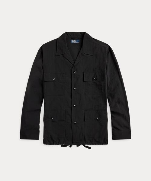 POLO RALPH LAUREN(ポロ ラルフ ローレン)の「ライトウェイト ユーティリティ オーバーシャツ(シャツ/ブラウス・メンズ・ブラック系1・S/M/L)」の2枚目の写真