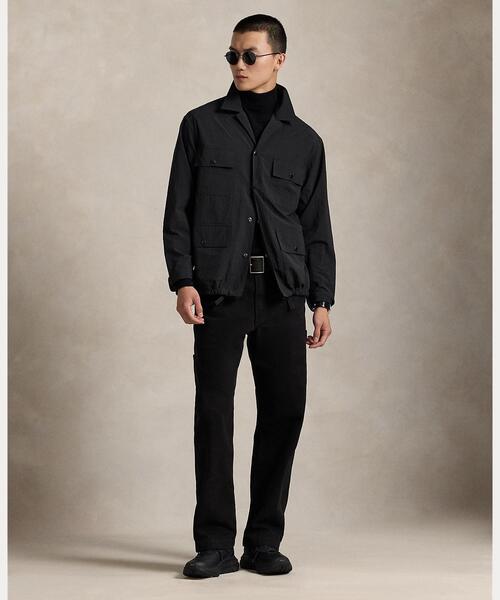 POLO RALPH LAUREN(ポロ ラルフ ローレン)の「ライトウェイト ユーティリティ オーバーシャツ(シャツ/ブラウス・メンズ・ブラック系1・S/M/L)」の3枚目の写真