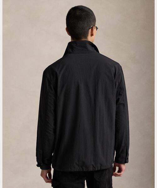 POLO RALPH LAUREN(ポロ ラルフ ローレン)の「ライトウェイト ユーティリティ オーバーシャツ(シャツ/ブラウス・メンズ・ブラック系1・S/M/L)」の4枚目の写真