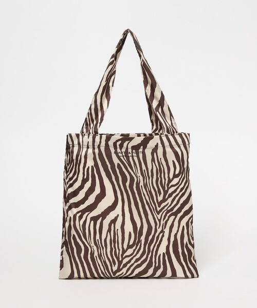 BEAUTY&YOUTH UNITED ARROWS（ビューティーアンドユースユナイテッドアローズ）の「ゼブラ パッカブル トートバッグ（トートバッグ・レディース・ナチュラル/オリーブ・FREE）」の6枚目の写真
