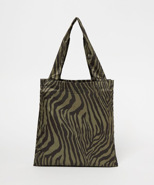 BEAUTY&YOUTH UNITED ARROWS（ビューティーアンドユースユナイテッドアローズ）の「ゼブラ パッカブル トートバッグ（トートバッグ・レディース・ナチュラル/オリーブ・FREE）」の15枚目の写真