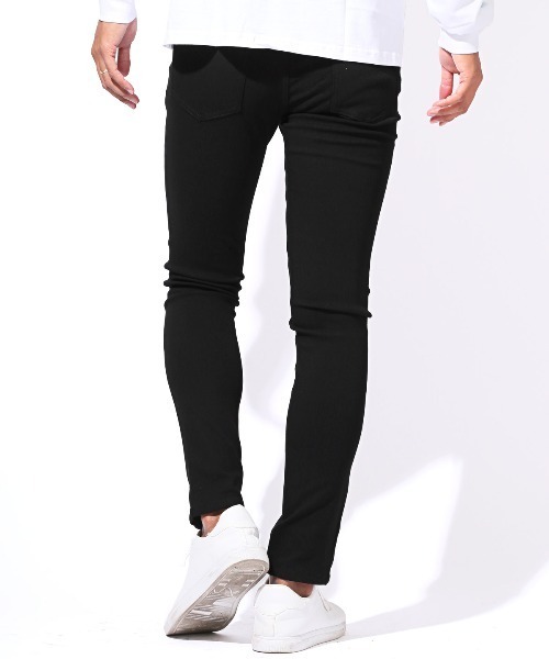 LUXSTYLE(ラグスタイル)の「裏起毛スーパーストレッチスキニーパンツ(チノパンツ・メンズ・ネイビー/ホワイト/グレー/チャコールグレー/ブラック・S/M/L/XL/XXL)」の17枚目の写真