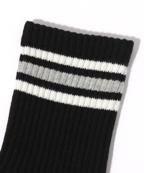 GLOBAL WORK（グローバルワーク）の「らくごこちユニセックスソックス/ミドル/632414（ソックス/靴下・メンズ・グリーン/ホワイト/ブラック/グレー・MEDIUM/LARGE）」の15枚目の写真