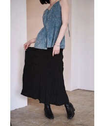 ワッシャーAラインスカート