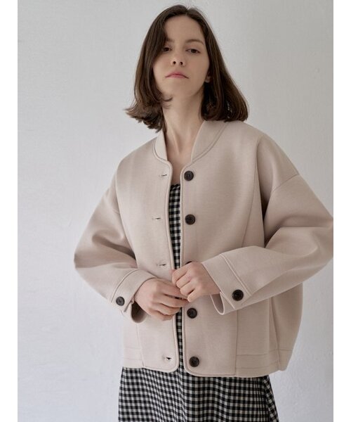 AVANT-G(アバン)の「Neoplan Overfit Baseball Jumper - BEIGE(その他アウター・レディース・その他・FREE)」の3枚目の写真