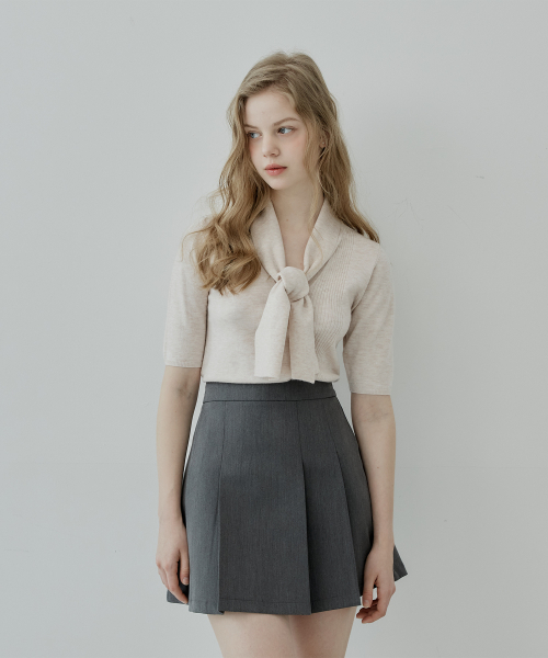 HYBERNAT(ハイバーナット)の「メリノウールニットトップピンクベージュ(ニット/セーター・レディース・その他・SMALL/MEDIUM)」の4枚目の写真