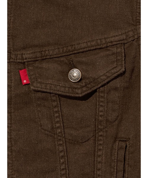 Levi's（リーバイス）の「Levi's/リーバイス SHRUNKEN 90S ベスト（ベスト・レディース・ブラウン・XS/S/M）」の9枚目の写真