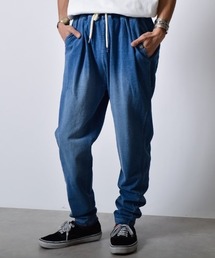 DOUBLE STEAL（ダブルスティール）の「DSインディゴスウェットタックイージーテーパードパンツ（その他パンツ）」