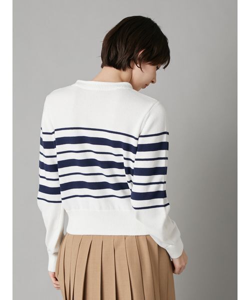 LILY BROWN（リリーブラウン）の「Lily Bearハートサテンニット（ニット/セーター・レディース・アイボリー/ライトブルー/その他/ライトグレー・F）」の16枚目の写真