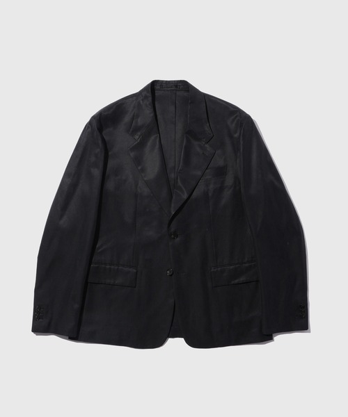 ADAM ET ROPE'(アダムエロペ)の「コットンキュプラ シングルジャケット(テーラードジャケット・メンズ・ブラック/チャコールグレー・M/L)」の21枚目の写真