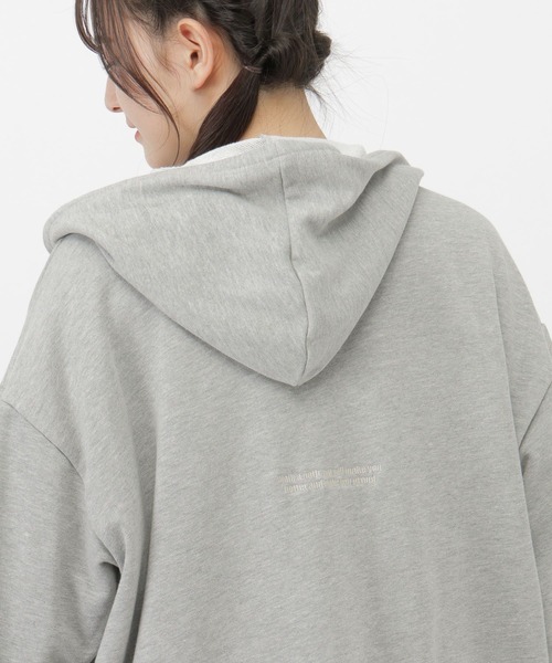 GLOBAL WORK（グローバルワーク）の「ポイント刺繍ダブルZIPパーカー/AND YUA ANY/629905（パーカー・キッズ・カーキ/ホワイト系その他/グレー系その他4・LARGE/MEDIUM）」の17枚目の写真