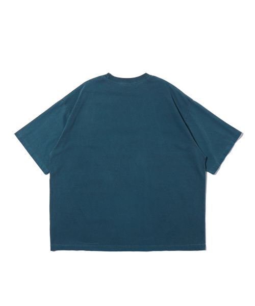 CARGOBROS(カーゴブロス)の「ピグメントオーバーボックス半袖Tシャツ(グリーン)(Tシャツ/カットソー・メンズ・その他・FREE)」の2枚目の写真