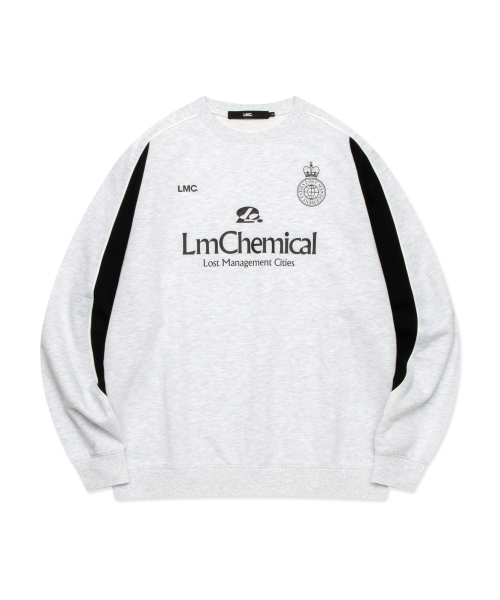 LMCの「CHEMICAL SOCCER SWEATSHIRT light heather gray(スウェット・レディース・その他・S/M/L/XL)」の1枚目の写真