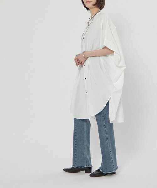 Remind me and forever(リマインドミーアンドフォーエバー)の「【nane】《サイズ展開有》ストレッチデニムフレアーパンツ(デニムパンツ・レディース・ワンウォッシュ/ブラック/その他/ケミカルウォッシュ・LARGE/MEDIUM)」の14枚目の写真