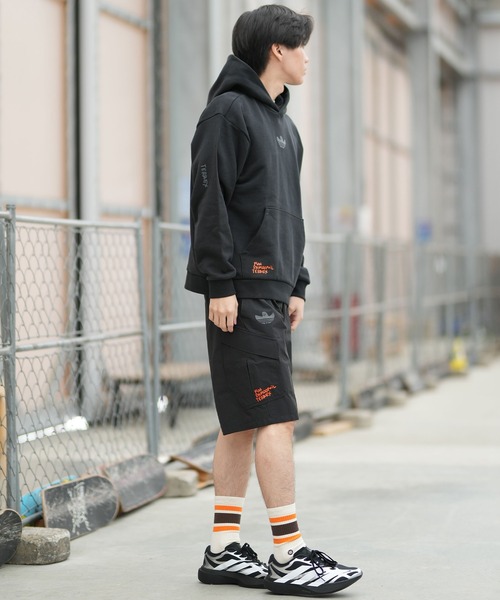 adidas(アディダス)の「adidas/アディダス プルオーバーパーカー マークゴンザレス Q2259(パーカー・メンズ・ブラック・M/XL/L)」の7枚目の写真