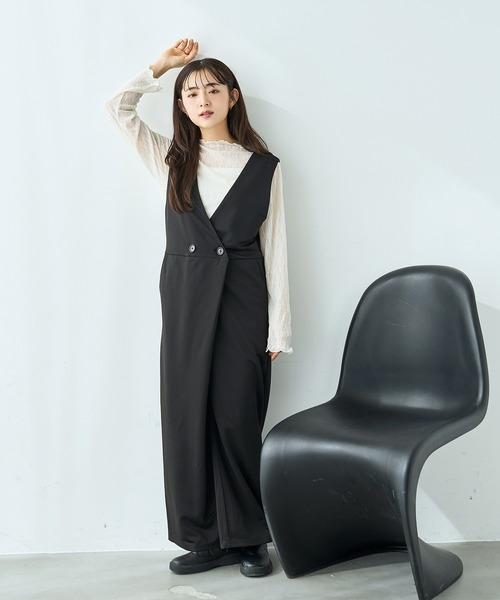 カシュクール サロペット【586071】（サロペット/オーバーオール
