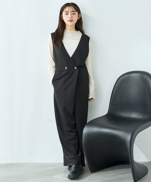 カシュクール サロペット【586071】（サロペット/オーバーオール
